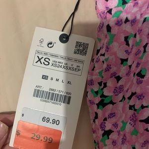 Zara floral pants